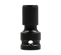 Porte-embout de tournevis à impact précis de 6,35 mm convertit en douille de 6,35 mm, longue durée de vie, kit de rénovation de la maison