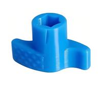 Porte-embout de tournevis Hexagonal en plastique, Blue | Construction en plastique haute résistance pour une fixation sécurisée dans un espace restreint, légère et portable