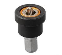 Porte-embout de tournevis magnétique PH2 à tête cruciforme 6,35 mm avec butée de profondeur pour vis de cloison sèche et de placoplâtre, compatible avec perceuses sans fil et électriques, 25 mm ou 50