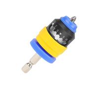 Porte-Embout de Tournevis Magnétique | Porte Embout Réglable 7 Niveaux pour Contrôle de Profondeur | Adaptateur à Douille Hexagonale pour Placo Garage Atelier Perceuse Visseuse Électrique