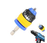 Porte-Embout de Tournevis, Support de Vis à 7 Niveaux de Réglage de Profondeur, Adaptateur à Douille Hexagonale pour Placo Garage Atelier Perceuse Visseuse Électrique