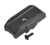 Porte-embout magnétique avec vis pour perceuse sans fil XR 10,8 V 14,4 V 18 V pour clé à percussion, adaptateur en plastique à changement rapide, noir