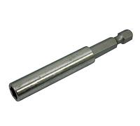 Porte-embout magnétique en acier inoxydable de 75 mm, design robuste, idéal pour garder les pointes organisées et faciliter son utilisation dans les travaux de bricolage.