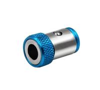 Porte-embout magnétique en alliage d'acier 6,35 mm (1/4") | Foret magnétique anti-corrosion et tête de tournevis avec anneau magnétique à haute rétention et fonction de démagnétisation instantanée