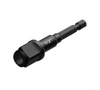 Porte-embout magnétique pour douilles 1/4", 3/8", 1/2", construction d'adaptateur 2 en 1, matériau en acier au chrome vanadium (12,7 mm)