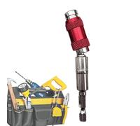 Porte-embout magnétique pour perceuse électrique, extensions de flexibles | Porte-embout flexible à angle multiple | Barre d'extension d'inversion portable 1/4"