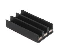 Porte-embout magnétique pour visseuse à percussion et perceuse, construction flexible en silicone et métal, compatible avec embouts de 25 mm, 50 mm, 65 mm (noir)