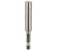 Porte-embout universel avec aimant permanent et jonc à queue 6 pans 1/4" Ø11mm Longueur 75mm BOSCH 2607000157