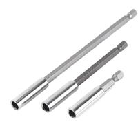 Porte Embout Visseuse 60/100/150mm Hexagonal Shank Extension Connecting Rods Drill Bit Rod Screwdriver Tool Set(6.0cm)