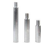 Porte Embout Visseuse M14 Angle Grinder Extension Rod 75/100/140mm Thread Adapter Polishing Pad Grinding Connection Polisher Accessories(1pcs140mm)