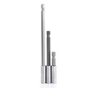 Porte-embouts, 3pcs Perceuse électrique Tournevis Barre D'extension Porte-embout Magnétique 1/4" Tige Outil