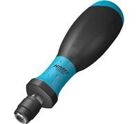 Porte-embouts à emmancher HAZET 810BH, 1/4 pouce 136 mm - polyvalent et flexible, fermeture à baïonnette - avec poignée antidérapante à 3 composants pour une transmission de force élevée