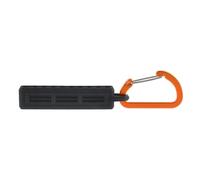 Porte-embouts pour tournevis à tige hexagonale de 6,35 mm - Organiseur de rangement en plastique à 10 trous, compatible avec les forets, rouge/noir/pour orange (lot de 1 ou 3)