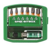 SPAX 4000007899019 Jeu d'embouts 7 pièces T-STAR plus avec porte-embout