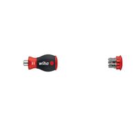 Porte-embouts Stubby, aimanté, 1/4 Wiha 33736 N/A