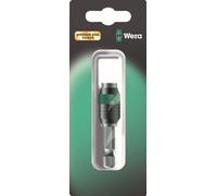 Porte-embouts Wera longueur 50mm 1 / 4 pouce pour embouts C6,3 +E6,3 Rapidaptor manche universel 889 / 4 / 1 K SB - 5073421001