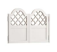 Porte En Bois 90 Cm Rétro, Porte Saloon 2 Vantaux, Porte Western Ouverture Bidirectionnelle Porte Cowboy À Fermeture Automatique Portes De Grange Pour Bar, Porche, Comptoir D'entrée(90x90cm)