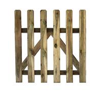 Porte en bois imprégné en autoclave 100 x 100 H cm