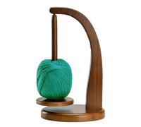 Porte en bois pour crochet, support de boule magnétique dans le fil de rotary en bois | Spinner en fil d'économie d'énergie de 320 g, organisateur de fil lumineux pour c ble connecté. Avec cette