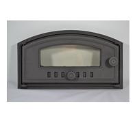 Porte en fonte pour four à pizza extérieur - DZL08 2 - Gris