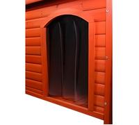 Porte en plastique pour niche Natura toit plat …