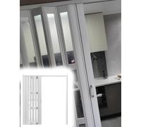 Porte en PVC Multifold pour armoire coulissante personnalisée et porte moustiquaire rétractable de cuisine