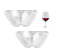Porte en verre de vin douche - Porte de salle de bain, accessoire pour étagères de salle de bain | Plateau de boisson mural sans soudure, porte en vin, pour des moments de sac relaxants