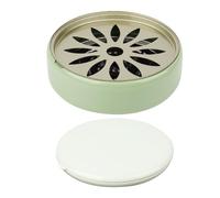 Porte-encens - ABS PP Fer 16x4.5cm | Porte- Anti-Moustique Détachable avec Séparateur | Boîte À Spirales Et Ignifuge pour L'aromathérapie Et comme À Moustiques, Usage Intérieur