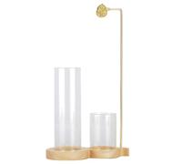 Porte-encens amovible - Plateau en verre pour la maison, le bureau, la chambre à coucher, le salon, le yoga