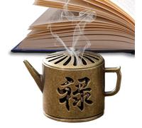 Porte-encens - Attrape-cendres en forme de cône d'encens | Structure creuse esthétique pour aromathérapie Décoration de bureau pour la méditation, le yoga, le temple, l'église, une utilisation en