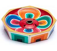 Porte-encens Bois Lotus petit -- 6 cm