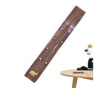 Porte-encens - Bol d'encens fait à la main, attrape-trésors en bois, diffuseur de parfum | Design élégant en bois améliore l'expérience aromatique. Le récupérateur de cendres garde l'utilisation de la