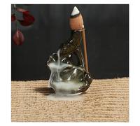 Porte-encens Bouddha, Partie Cascade, Support créatif, Mini Reflux, brûleur de Salon thé, cône, poterie, décoration la Maison, Bureau, encens Décoration d'intérieur(Mini 2)