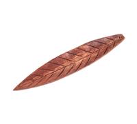 Porte-encens - Brown Leaf en bois