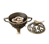 Porte-Encens, Brûleur d'Aromathérapie Zen, Support à Encens Spirituel pour Entrée Maison Bureau Chambre Yoga Méditation Rituel