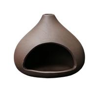 Porte-encens - Brûleur en céramique, encens | Poove aromathérapie - Porte-Sauge pour brûler | Smudge Bowl - Catcher de Cendres en Laiton Amovible pour la Salle de Yoga de méditation
