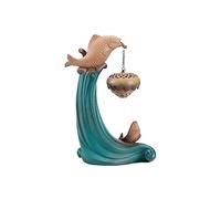 Porte-encens Ceramic Backflow Incense Burner Creative Decoration Home Living Room Lotus Hanging Zen