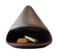 Porte-encens Ceramique, Porte encens Sauge Blanche, Support Pal-o Santo, Support pour B-aton de Sauge, Bol d'encens Bol de Fumigation Sauge pour la Méditation, Relaxation et Yoga