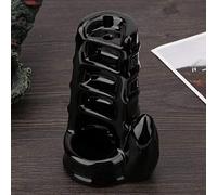 Porte encens Cône en céramique Brûleur D'encens Cone à Reflux Fumée Cascade Backflow Joss Stick Titulaire Tour Creative Encensoir Aromathérapie Fournitures Décor(#5),Poterie