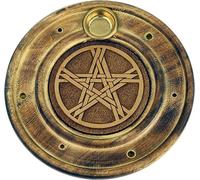 Porte-encens/cônes d'encens Pentagram -- 10 cm