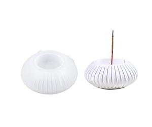 Porte-encens créatif, moule, boîte de rangement de bougies, fournitures faites à la main adaptées à la fabrication de en résine