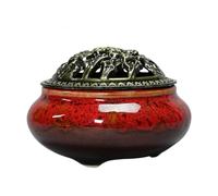 Porte-encens de cône, porte-encens - Porte-encens en céramique | Méditation Chinois Zen Decor Ceramic Coil Home Ornements pour le yoga et le spa