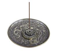 Porte-Encens de Lotus Porte Encens Porte-encens Dragon Phoenix Plaque Joss Stick Burner