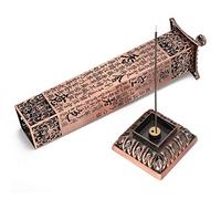 Porte-encens de Sutra de Coeur Vertical brûleur bâtons d'encens Porte-brûleur Receveur de Cendres pour bâtons ou cônes Ornements décoration de Salon de thé