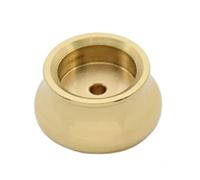 Porte-encens décoratif en laiton en forme de bol pour bâtons