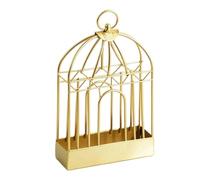 Porte-encens décoratif ignifuge pour cage à oiseaux, attrape-cendres