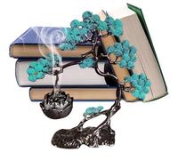 Porte-encens - Décoration d'autel en pin | Support de brûleur spirituel chinois | Design de méditation zen | Thème studio de yoga | Utilitaire pour chambre à coucher, salon, entrée, vacances, pratique