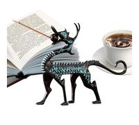 Porte-encens - Design dragon - Porte-encens et bac récupérateur - Attrape-cendres zen pour contre les mouches - Cuisine Camping Yoga Extérieur Méditation Salon