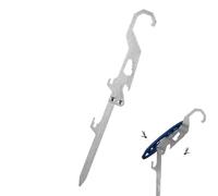 Porte-encens d'extérieur - Cintre en acier inoxydable | Support de cône de moucheron multifonction | Pour intérieur et extérieur, maison, jardin, camping, cabine, pique-nique, randonnée, terrasse