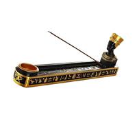 Porte-encens égyptien avec attrape-cendres